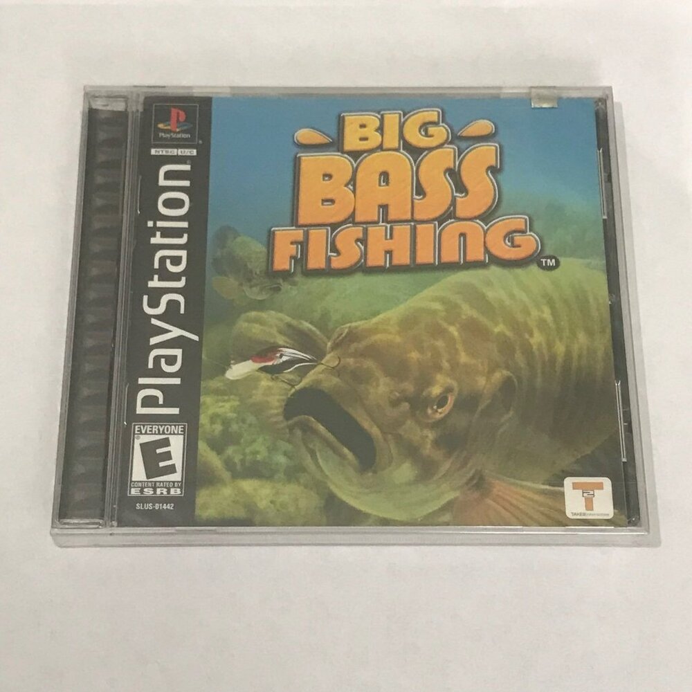 PS1 Big Bass Fishing (Factory Sealed) Playstation 1